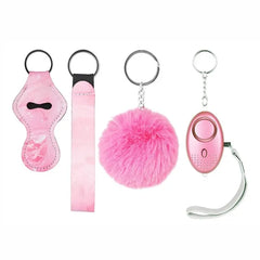 4Pieces Self Defense Ring Keychain